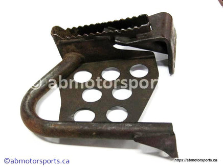 Used Yamaha ATV BIG BEAR 350 OEM part # 3HN-27411-01-00 left footrest for sale