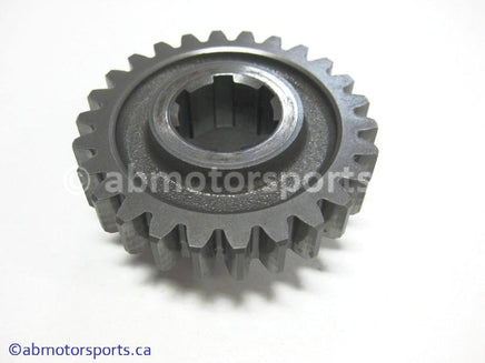 Used Yamaha ATV BIG BEAR 350 OEM part # 2HR-17586-00-00 transfer drive gear for sale