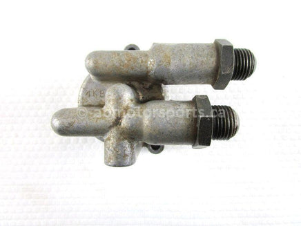 A used Oil Filter Cover from a 1997 BIG BEAR 350 Yamaha OEM Part # 4KB-13447-00-00 for sale. Yamaha ATV parts… Shop our online catalog… Alberta Canada!