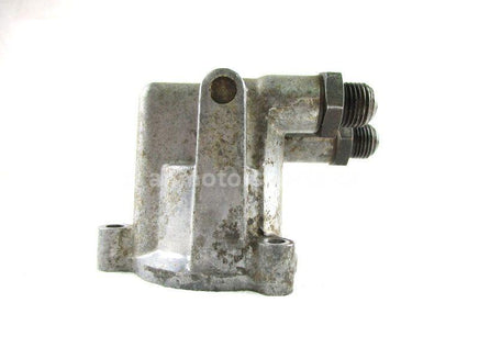 A used Oil Filter Cover from a 1997 BIG BEAR 350 Yamaha OEM Part # 4KB-13447-00-00 for sale. Yamaha ATV parts… Shop our online catalog… Alberta Canada!