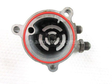 A used Oil Filter Cover from a 1997 BIG BEAR 350 Yamaha OEM Part # 4KB-13447-00-00 for sale. Yamaha ATV parts… Shop our online catalog… Alberta Canada!