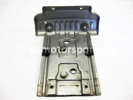Used Yamaha ATV KODIAK 400 OEM part # 4GB-2147A-00-00 front skid plate for sale