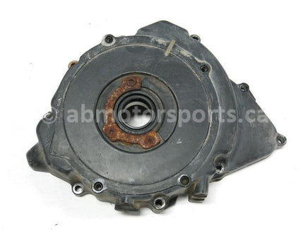 Used Yamaha ATV KODIAK 400 OEM part # 4GB-15787-00-00 OR 4GB-15787-01-00 left stator cover for sale