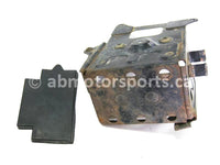 Used Yamaha ATV KODIAK 400 OEM part # 1YW-21170-00-00 OR 1YW-21170-01-00 battery box for sale