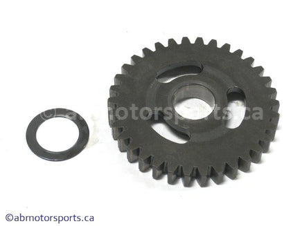 Used Yamaha ATV KODIAK 400 OEM part # 1YW-17221-00-00 second wheel gear 34 teeth for sale