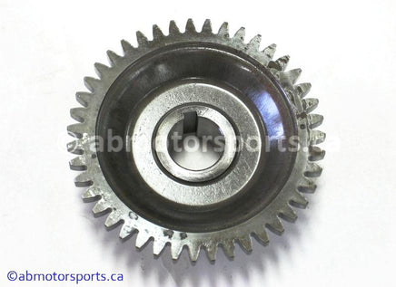 Used Yamaha ATV KODIAK 400 OEM part # 1UY-11536-00-00 crankshaft drive gear for sale