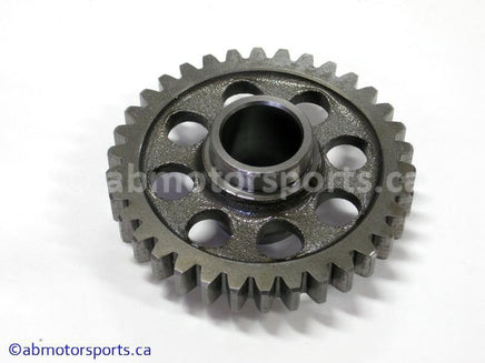 Used Yamaha ATV KODIAK 400 OEM part # 2HR-17587-00-00 idler gear 34 teeth for sale