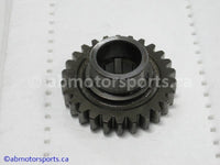 Used Yamaha ATV KODIAK 400 OEM part # 2HR-17586-00-00 transfer drive gear 26 teeth for sale