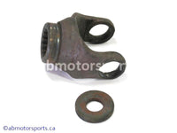 Used Yamaha ATV KODIAK 400 OEM part # 2HR-17576-00-00 middle drive gear front yoke for sale