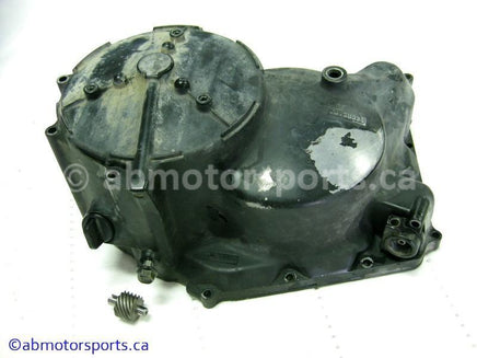 Used Yamaha ATV KODIAK 400 OEM part # 1YW-15431-01-00 right crankcase cover for sale