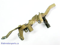 Used Yamaha ATV GRIZZLY 660 OEM part # 5KM-27263-00-00 foot brake bracket for sale
