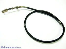 Used Yamaha ATV GRIZZLY 660 OEM part # 5KM-26341-00-00 rear brake cable for sale