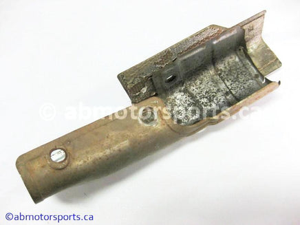 Used Yamaha ATV GRIZZLY 660 OEM part # 5KM-14627-00-00 exhaust cover for sale