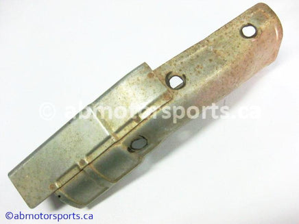 Used Yamaha ATV GRIZZLY 660 OEM part # 5KM-14627-00-00 exhaust cover for sale