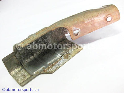 Used Yamaha ATV GRIZZLY 660 OEM part # 5KM-14627-00-00 exhaust cover for sale