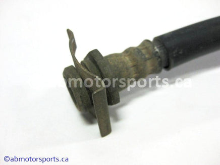 Used Yamaha ATV GRIZZLY 660 OEM part # 5KM-25872-00-00 front brake hose for sale