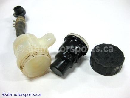 Used Yamaha ATV GRIZZLY 660 OEM part # 5JJ-25894-00-00 brake reservoir for sale