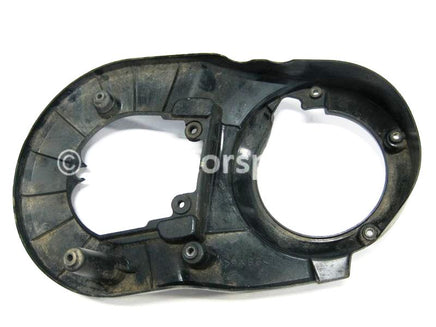 Used Yamaha ATV GRIZZLY 660 SE OEM part # 5KM-15423-00-00 back plate cover for sale