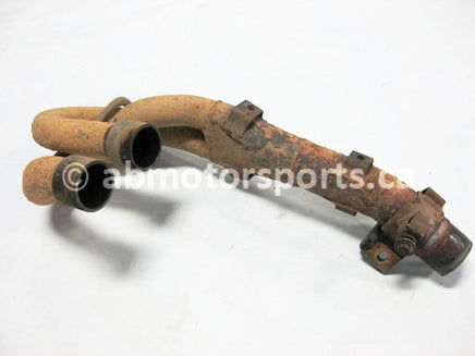 Used Yamaha ATV GRIZZLY 660 SE OEM part # 5KM-14611-10-00 OR 5KM-14611-00-00 exhaust pipe for sale