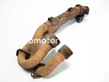 Used Yamaha ATV GRIZZLY 660 SE OEM part # 5KM-14611-10-00 OR 5KM-14611-00-00 exhaust pipe for sale