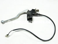 Used Yamaha ATV GRIZZLY 660 SE OEM part # 5KM-26111-00-00 OR 5KM-26111-20-00 left lever holder for sale