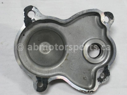 Used Yamaha ATV GRIZZLY 660 SE OEM part # 5KM-18129-01-00 OR 5KM-18129-00-00 shift shaft cover for sale