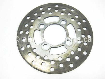 Used Yamaha ATV YFZ 450 SE OEM part # 3GD-2582T-10-00 OR 3GD-2582T-00-00 brake disc for sale