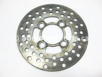 Used Yamaha ATV YFZ 450 SE OEM part # 3GD-2582T-10-00 OR 3GD-2582T-00-00 brake disc for sale