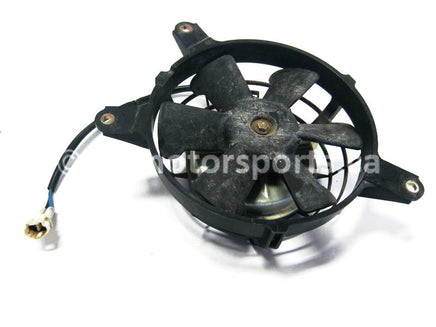 Used Yamaha ATV YFZ 450 SE OEM part # 5TG-12405-00-00 fan assembly for sale