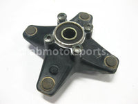 Used Yamaha ATV YFZ 450 SE OEM part # 5LP-25111-20-00 front wheel hub for sale