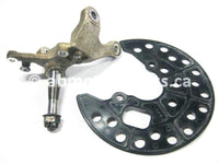 Used Yamaha ATV YFZ 450 SE OEM part # 5TG-23501-00-00 OR 1S3-23501-00-00 OR 1S3-23501-01-00 front left steering knuckle for sale