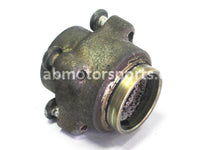 Used Yamaha ATV YFZ 450 SE OEM part # 5TG-25712-00-00 brake disc bracket for sale