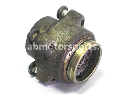 Used Yamaha ATV YFZ 450 SE OEM part # 5TG-25712-00-00 brake disc bracket for sale