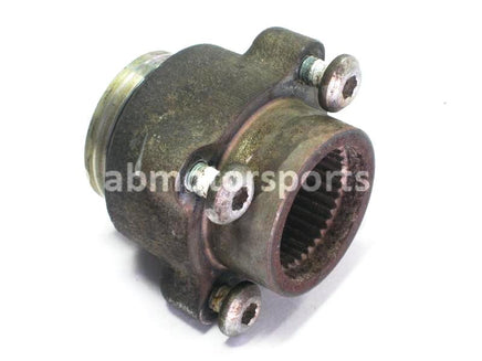 Used Yamaha ATV YFZ 450 SE OEM part # 5TG-25712-00-00 brake disc bracket for sale