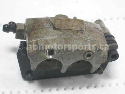 Used Yamaha ATV YFZ 450 SE OEM part # 5TG-2580U-00-00 front right brake caliper for sale