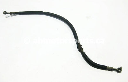 Used Yamaha ATV YFZ 450 SE OEM part # 5TG-25874-00-00 rear brake hose for sale
