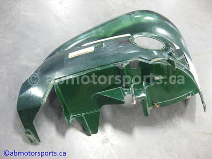 Used Yamaha ATV GRIZZLY 700 OEM part # 3B4-21556-00-00 front right fender for sale