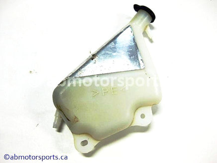 Used Yamaha ATV GRIZZLY 700 OEM part # 3B4-21871-00-00 coolant recovery tank for sale