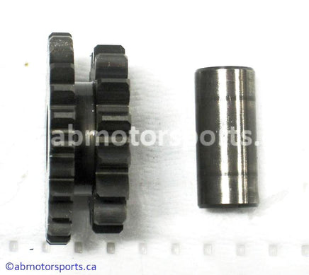 Used Yamaha ATV GRIZZLY 700 OEM part # 3B4-15517-00-00 OR 3B4-15517-01-00 starter clutch idler gear 25t 15t for sale