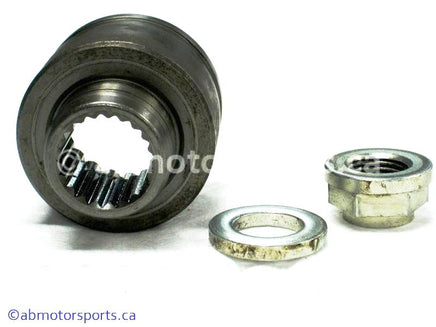 Used Yamaha ATV GRIZZLY 700 OEM part # 3B4-17832-00-00 middle drive gear coupling for sale