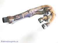 Used Yamaha ATV GRIZZLY 660 OEM part # 5KM-14611-00-00 exhaust pipe for sale