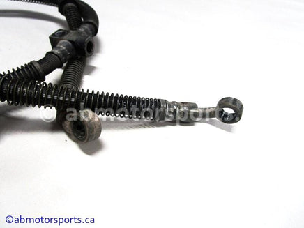 Used Yamaha ATV GRIZZLY 660 OEM part # 5KM-25873-00-00 front brake hose