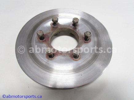Used Yamaha ATV GRIZZLY 660 OEM part # 5KM-2582V-00-00 rear brake disc for sale