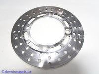 Used Yamaha ATV GRIZZLY 660 OEM part # 5KM-2582T-00-00 front brake disc for sale