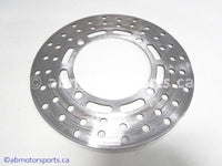 Used Yamaha ATV GRIZZLY 660 OEM part # 5KM-2582T-00-00 front brake disc for sale