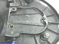 Used Yamaha ATV GRIZZLY 660 OEM part # 5KM-15423-00-00 left engine cover for sale