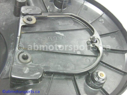Used Yamaha ATV GRIZZLY 660 OEM part # 5KM-15423-00-00 left engine cover for sale