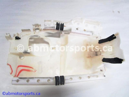 Used Yamaha ATV GRIZZLY 660 OEM part # 5KM-2414H-00-00 fuel tank heat shield for sale