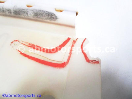 Used Yamaha ATV GRIZZLY 660 OEM part # 5KM-2414H-00-00 fuel tank heat shield for sale