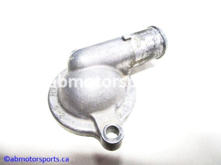Used Yamaha ATV GRIZZLY 660 OEM part # 5KM-12413-00-00 thermostat cover for sale